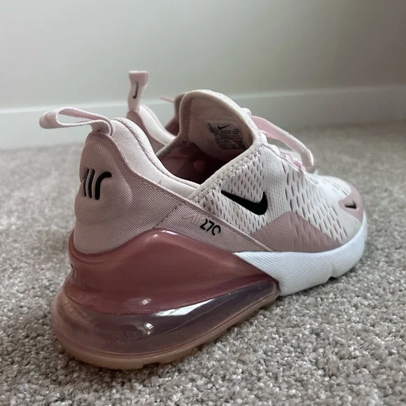Nike Air Max 270 Light Soft Pink Rose White Womens Size 8 AH6789-604 - Picture 4 of 11